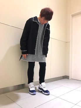 柏木 翔真さん(メンズ・165cm)の冬コーディネート