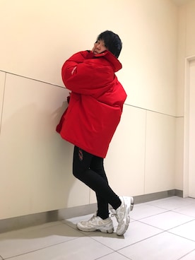 「WHITELAND（ホワイトランド）のアイテム（ミリタリージャケット）」を使った、柏木　翔真さん（メンズ・165cm）の秋コーディネート