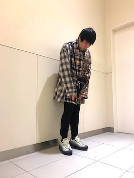 柏木 翔真さん(メンズ・165cm)の冬コーディネート