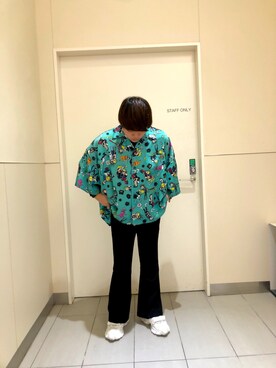「L.H.P Private Brand（エルエイチピープライベートブランド）のアイテム（パンツ）」を使った、柏木　翔真さん（メンズ・165cm）の冬コーディネート