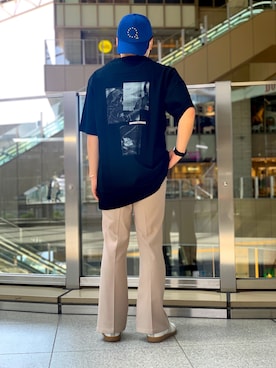 「JUUN.J（ジュンジェイ）のアイテム」を使った、柏木　翔真さん（メンズ・165cm）の夏コーディネート