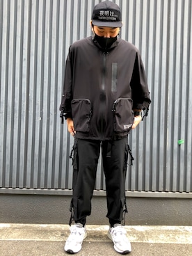 「LHPOSAKA」｜「アイテム（ジャケット/アウター）」を使った、柏木　翔真さん（メンズ・165cm）の秋コーディネート