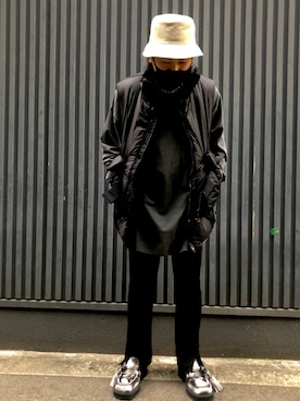 「LHPOSAKA」｜「アイテム（ジャケット/アウター）」を使った、柏木　翔真さん（メンズ・165cm）の秋コーディネート