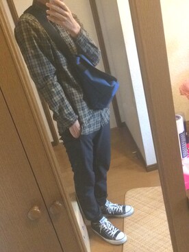 「allstar」｜「アイテム（シャツ/ブラウス）」を使った、Ayuさん（メンズ・173cm）の夏コーディネート