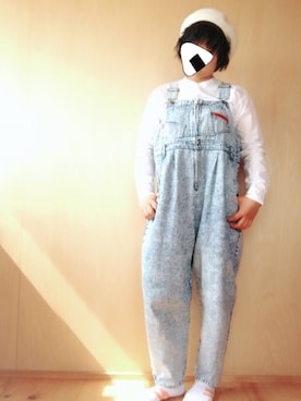 「BACK NUMBER（バックナンバー）のアイテム（ハンチング/ベレー帽）」を使った、YUさん（レディース・155cm）の春コーディネート