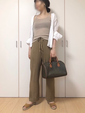 「DICAS（ディカス）のアイテム」を使った、miyuquiさん（レディース・164cm）の夏コーディネート