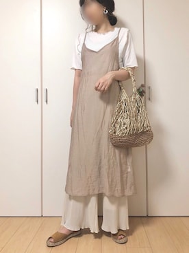 「DICAS（ディカス）のアイテム」を使った、miyuquiさん（レディース・164cm）の夏コーディネート