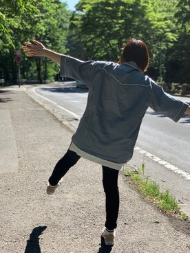 HrKさん(レディース・160cm)の夏コーディネート