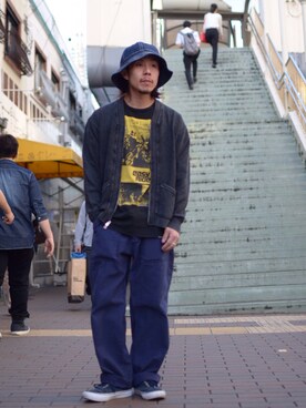 「schott（ショット）のSchott/ショット/ARMY FATIGUE PANTS/アーミー ファティーグ パンツ（その他パンツ）」を使った、kenshinさん（メンズ・162cm）の春コーディネート