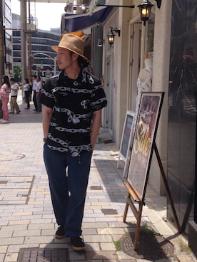 kenshinさん（メンズ・163cm）の夏コーディネート