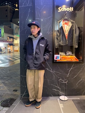 「HAVERSACK」｜kenshinさん（メンズ・162cm）の冬コーディネート