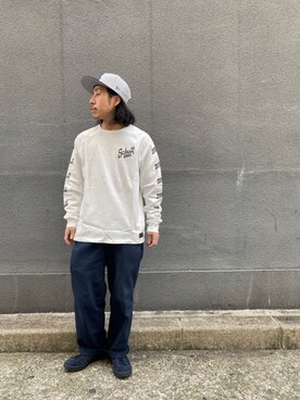 メンズのキャップ グレー 灰色系 コーディネート Zozotown