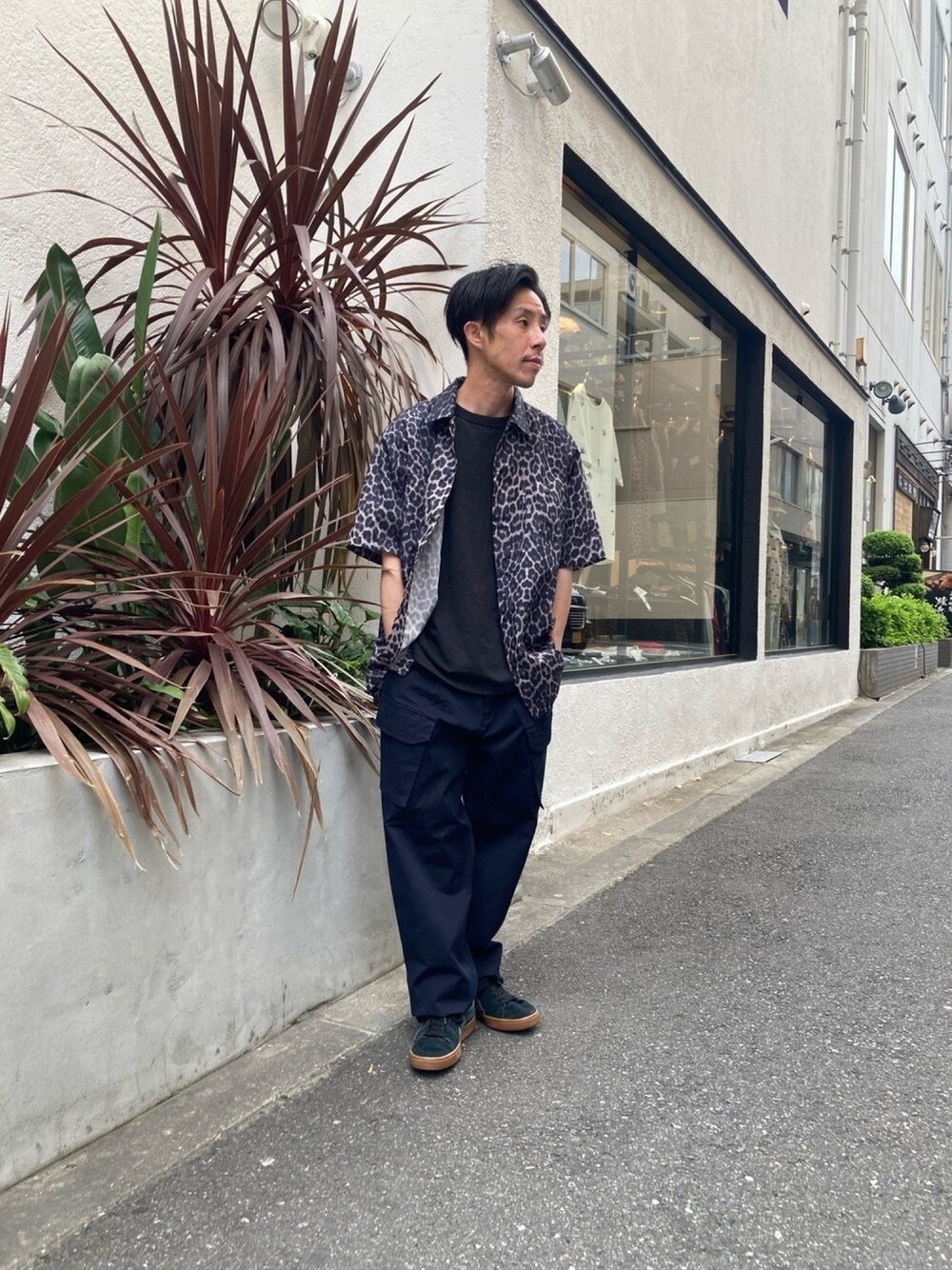SCHOTT レオパード　コーチシャツ schott（ショット）の「Schott(ショット)LEOPARD COACH SHIRT