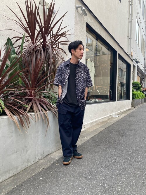 schott（ショット）の「Schott/ショット/LEOPARD COACH SHIRT