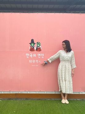 「ALBA（アルバ）のアイテム」を使った、Chi さん（レディース・171cm）の春コーディネート