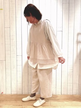 かわもと　ももこさん（レディース・158cm）の冬コーディネート