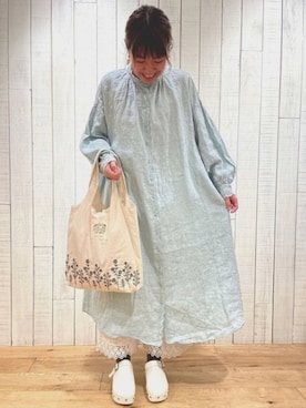 「35周年」｜かわもと　ももこさん（レディース・158cm）の春コーディネート