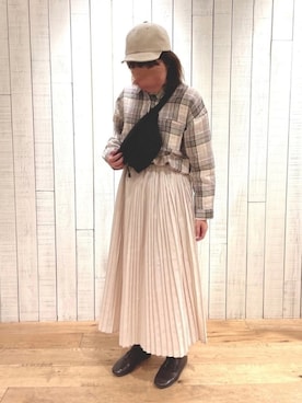 かわもと　ももこさん（レディース・158cm）の春コーディネート