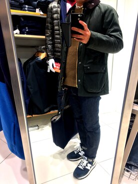 「市松」｜自己満クローゼットさん（メンズ・165cm）の冬コーディネート