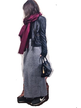 *s*さん(レディース・154cm)の冬コーディネート