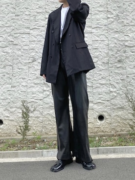 「マルジェラ」｜「アイテム（その他）」を使った、Tさん（メンズ・176cm）の秋コーディネート