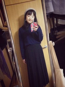 「BC（ビーシー）のアイテム」を使った、ふみかさん（レディース・164cm）の冬コーディネート