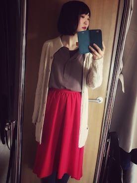 ふみかさん（レディース・164cm）の春コーディネート