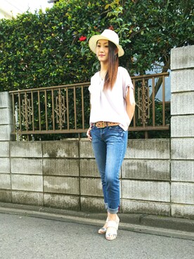 おるたんさん（レディース・162cm）の夏コーディネート