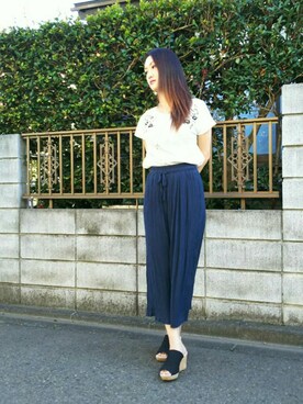 「虫刺され」｜おるたんさん（レディース・162cm）の夏コーディネート