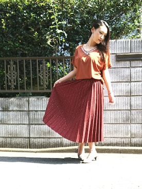 「NAILS（ネイル）のアイテム」を使った、おるたんさん（レディース・162cm）の秋コーディネート