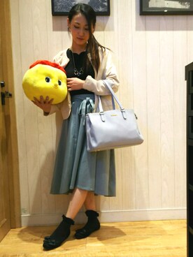 「新作」｜「アイテム（雑貨/ホビー）」を使った、おるたんさん（レディース・162cm）の冬コーディネート