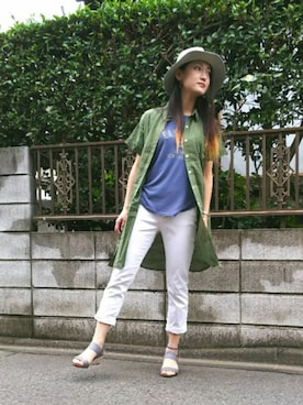 おるたんさん（レディース・162cm）の夏コーディネート