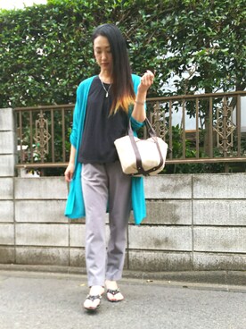 おるたんさん（レディース・162cm）の夏コーディネート