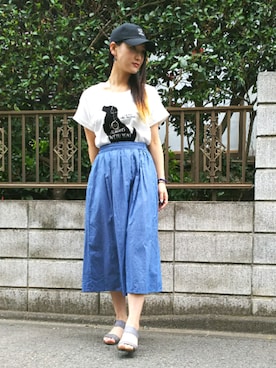 おるたんさん（レディース・162cm）の夏コーディネート