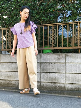 おるたんさん（レディース・162cm）の夏コーディネート