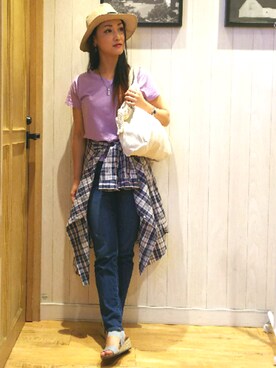 おるたんさん（レディース・162cm）の夏コーディネート