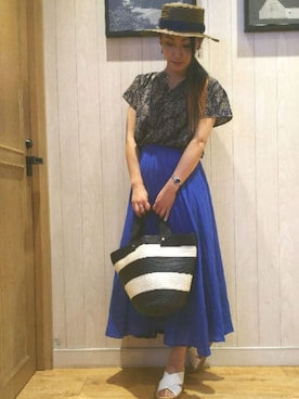 おるたんさん（レディース・162cm）の夏コーディネート