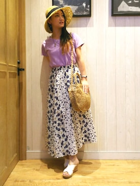 おるたんさん（レディース・162cm）の夏コーディネート