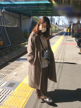 「FUN（ファン）のアイテム（ジャケット/アウター）」を使った、yukinoさん（レディース・153cm）の春コーディネート