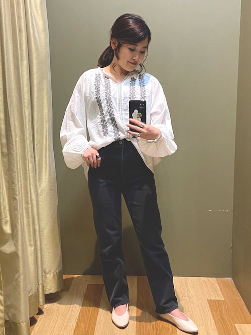 Sakihoooon Green Parks Craft Standard Boutiqueのシャツ ブラウスを使ったコーディネート Wear