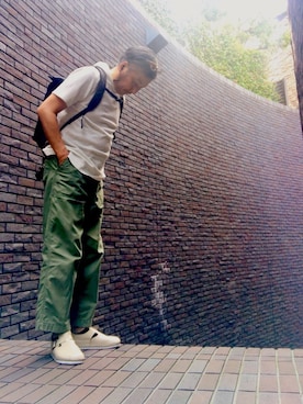 つさん（メンズ・177cm）の夏コーディネート