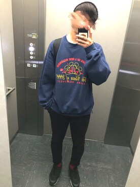 「RAGEBLUE（レイジブルー）のアイテム（ニットキャップ/ビーニー）」を使った、yu_sei.さん（メンズ・172cm）の秋コーディネート