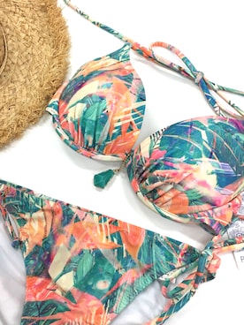 「アイテム（水着）」を使った、PEAK&PINEプレスさん（レディース・163cm）の秋コーディネート