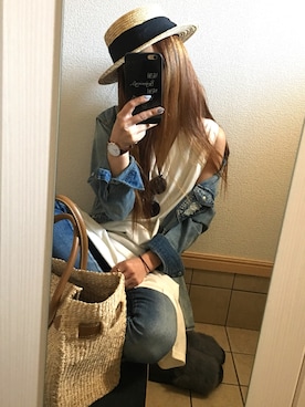 Milyさん（レディース・157cm）の春コーディネート