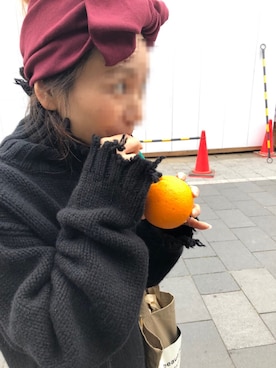 「おかげ横丁」｜「アイテム（その他）」を使った、Milyさん（レディース・157cm）の秋コーディネート