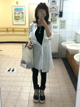 「CODY SANDERSON（コディサンダーソン）のアイテム」を使った、Milyさん（レディース・157cm）の秋コーディネート