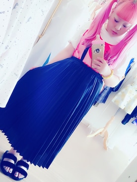 「SPINNS（スピンズ）のアイテム（チュニック）」を使った、粥さん（レディース・150cm）の冬コーディネート