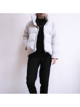 「20/80（テゥエンティーエイティー）のアイテム（アクセサリー）」を使った、ヨシハさん（メンズ・172cm）の冬コーディネート
