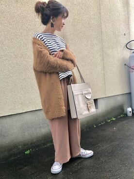 「PROFILE（プロフィール）のアイテム」を使った、pirochanさん（レディース・144cm）の秋コーディネート