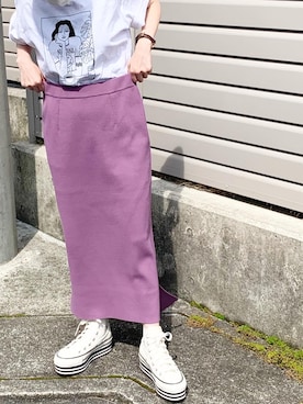 「Daniel Wellington（ダニエルウェリントン）のDaniel Wellington St Mawes 40mm（アナログ腕時計）」を使った、pirochanさん（レディース・146cm）の春コーディネート